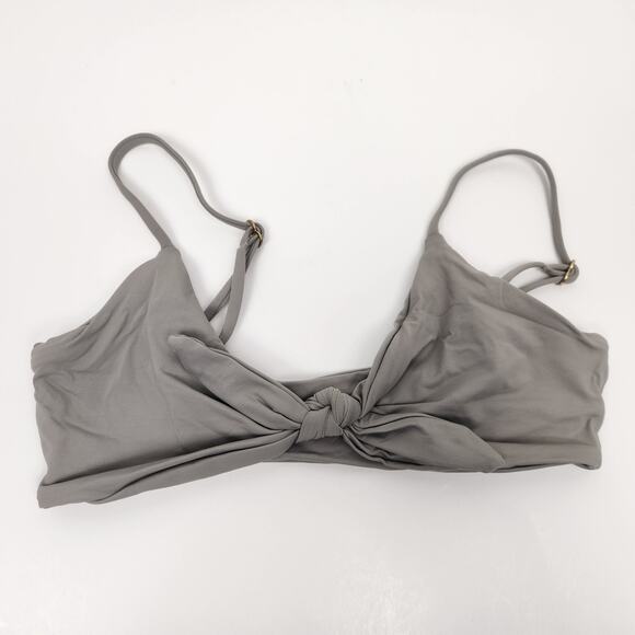 L*Space Flashback Bikini Top in Gray Size Small NWT - Picture 1 of 4